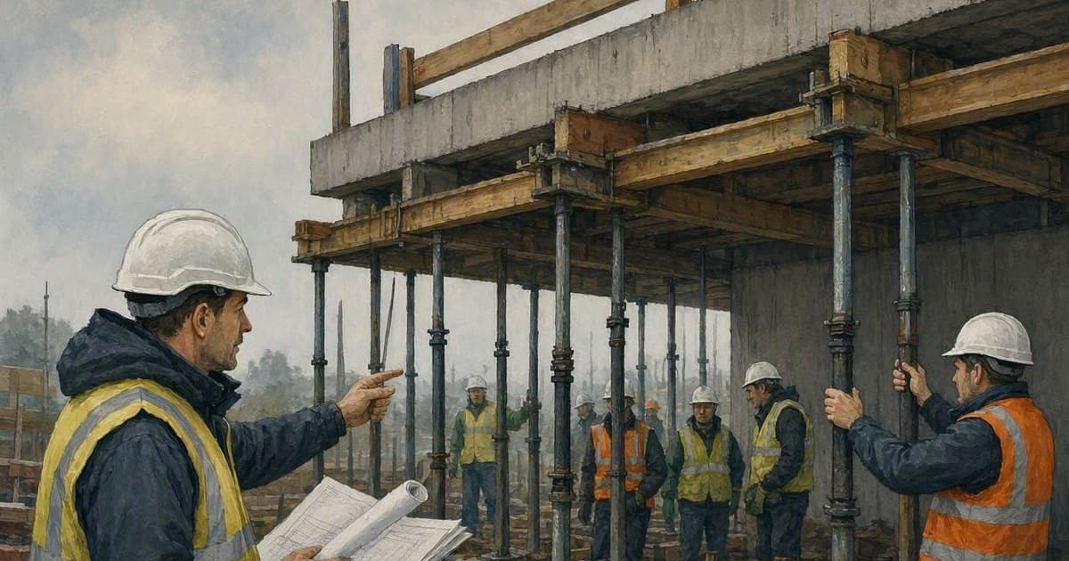 BS 5975 Temporary Works: TWC, TWS, Design Checks and the Register That Holds It Together