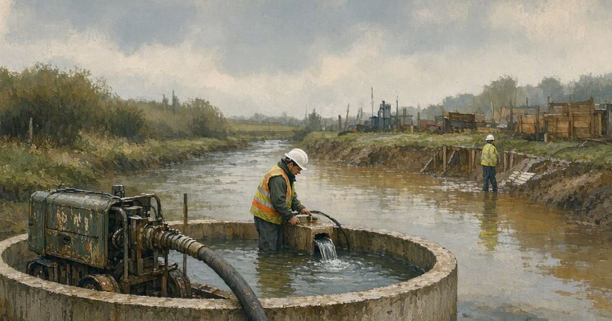 Dewatering and Discharge on Construction Sites: Consents, Silt and Staying Legal