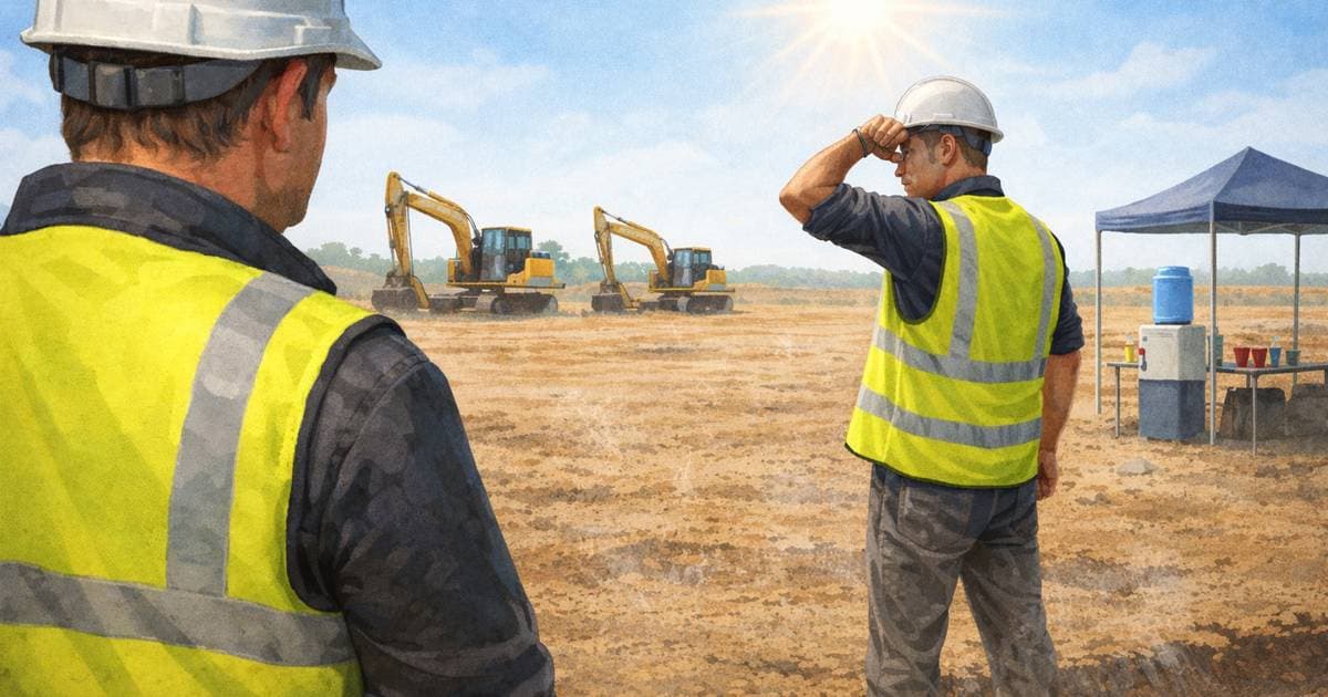 Heat Stress on Construction Sites: What Every Supervisor Needs to Know