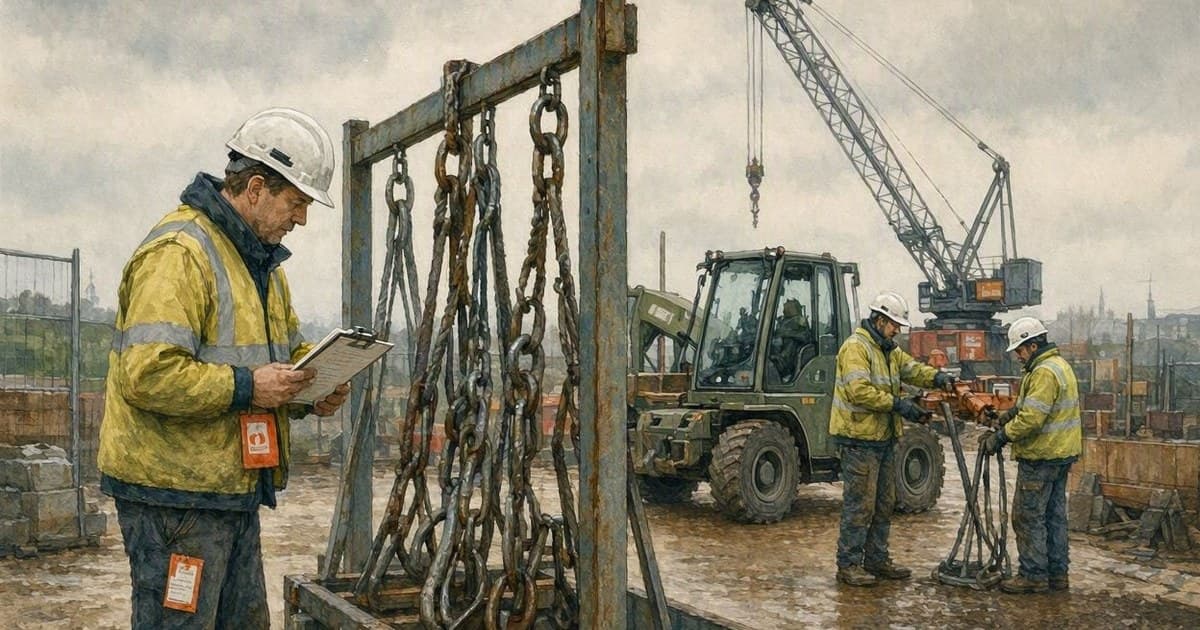 LOLER Thorough Examination vs Inspection: The Difference That Keeps Catching Sites Out