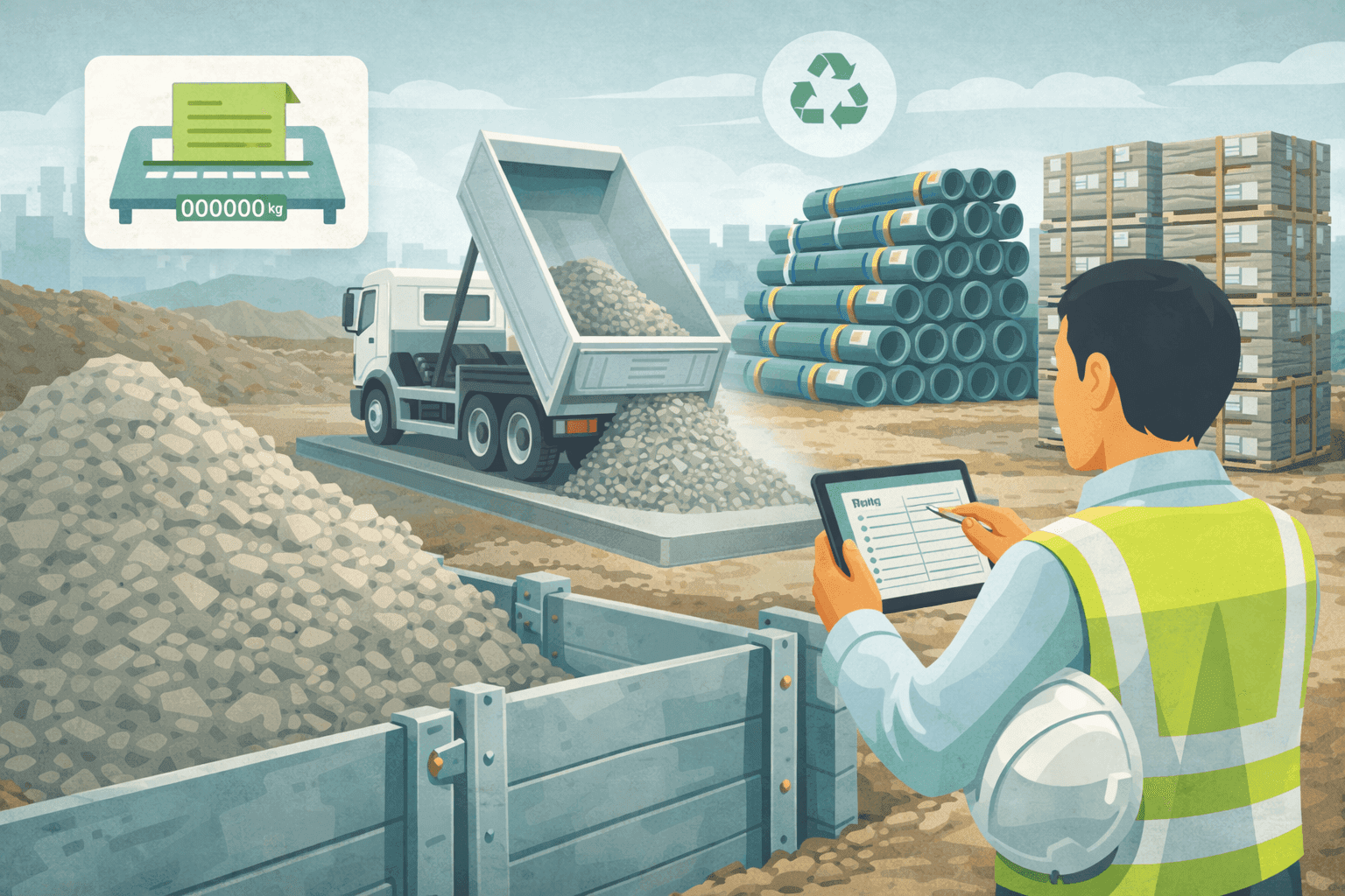 Materials Management on Civil Engineering Sites: From Aggregates to Waste