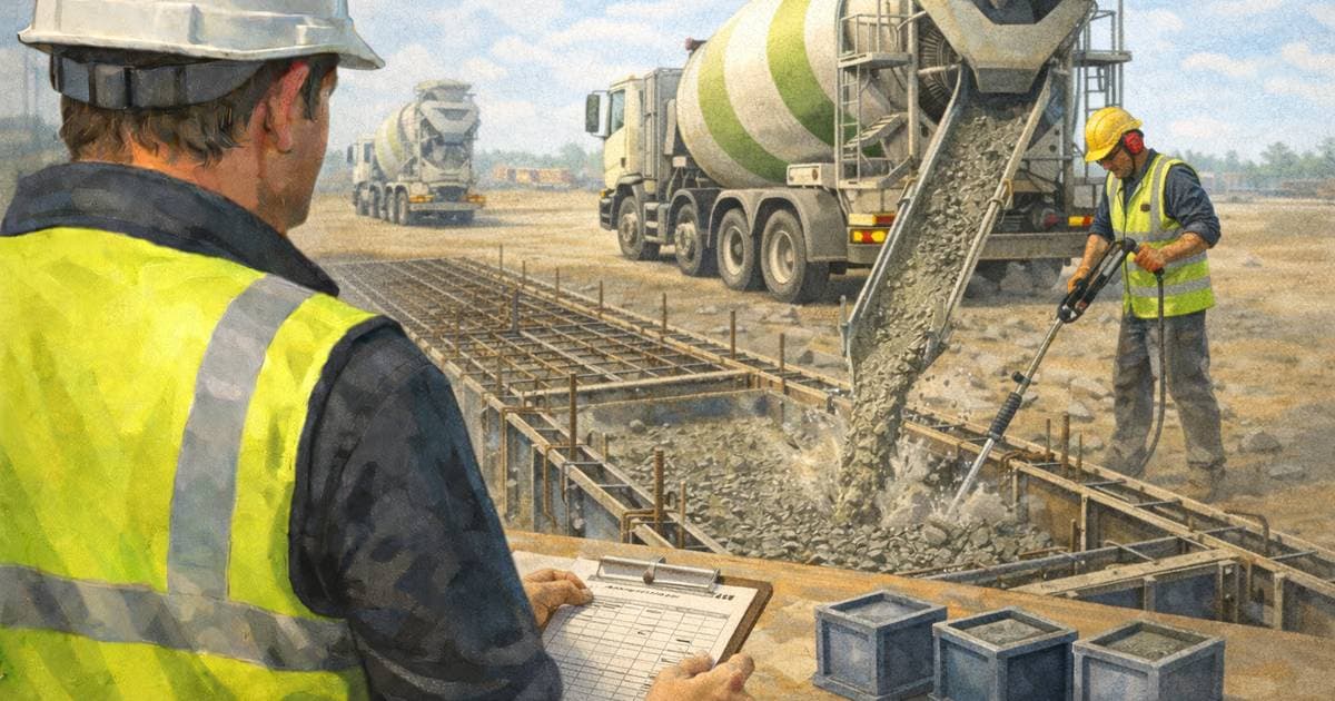 Planning a Concrete Pour: From Mix Design to Sign-Off