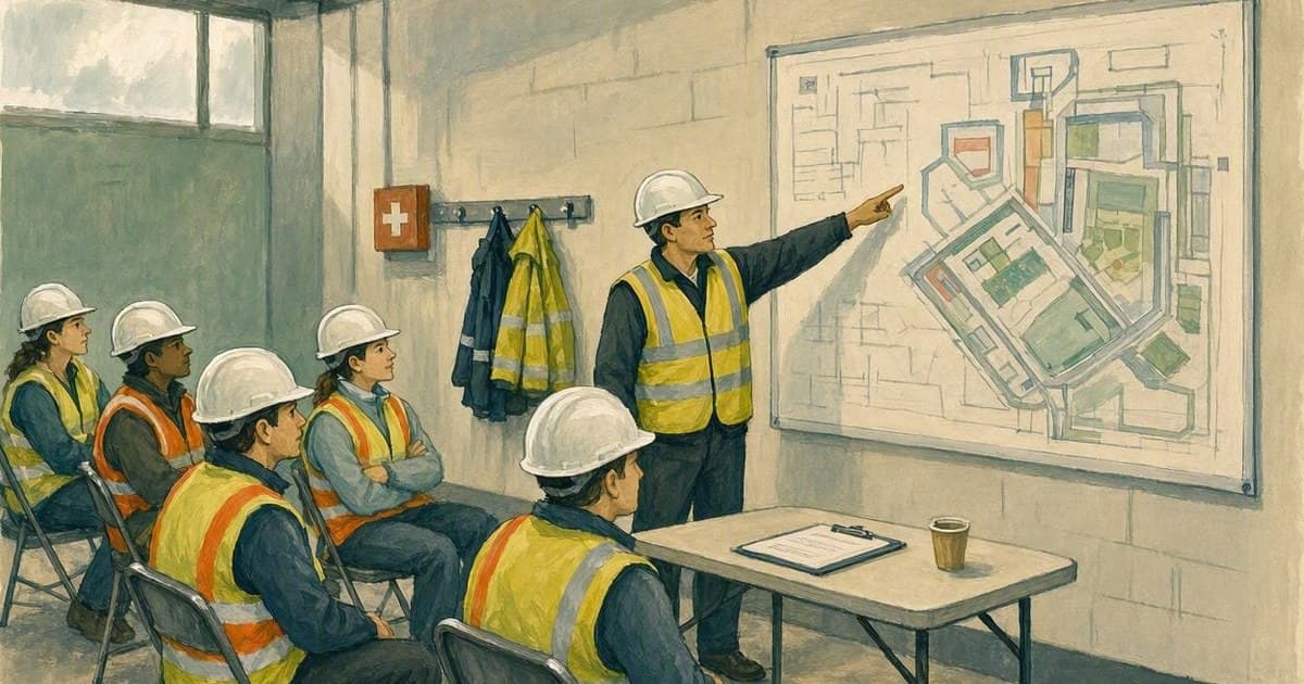 Site Inductions That Stick: Right-Sizing Content, Killing the Slideshow and Testing What Landed