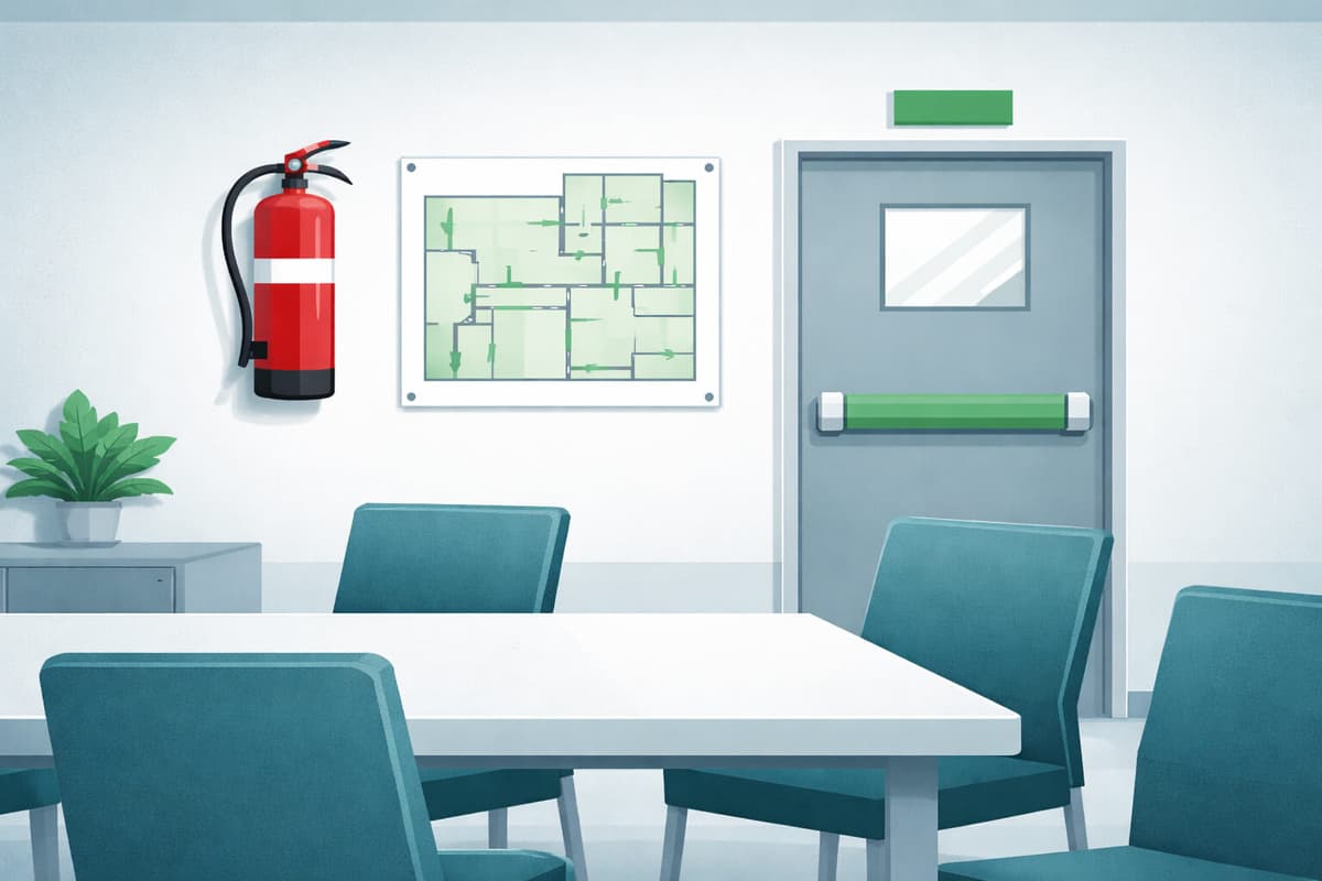 Office Fire Risk Assessment Excel template with 38 checks risk matrix and Fire Safety Order compliance