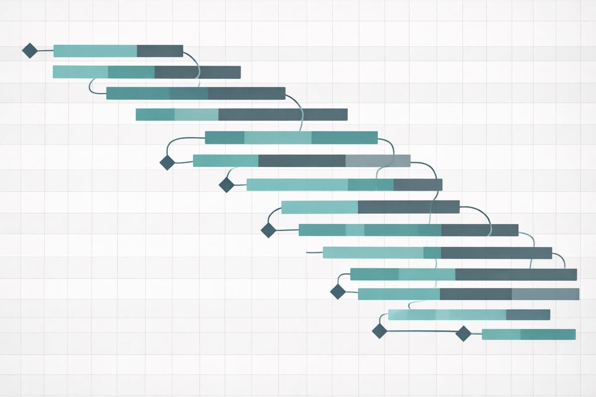 Gantt Chart Project Planner Excel template with critical path dependencies resource loading and dashboard