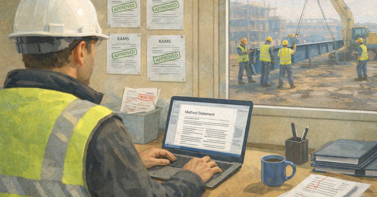 Engineer Writing Rams Writing RAMS That Get Accepted First Time | Ebrora Blog